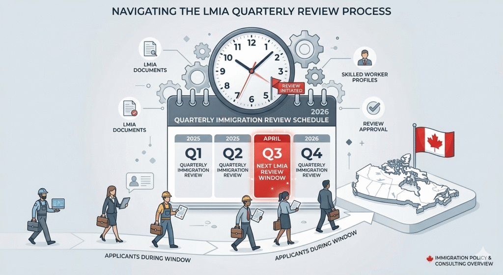 A calendar or clock with highlighted quarterly sections