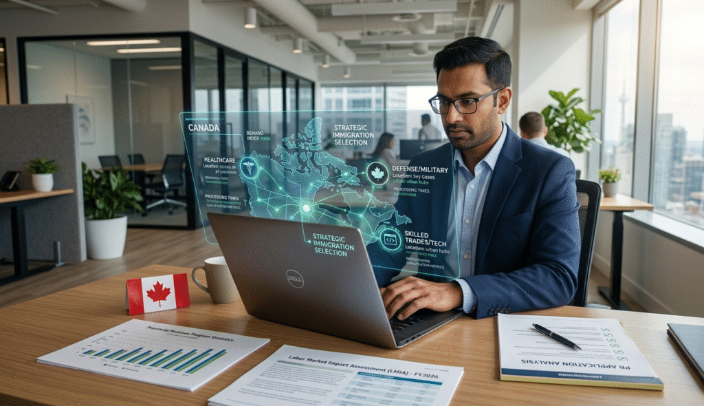 Strategic Immigration Model