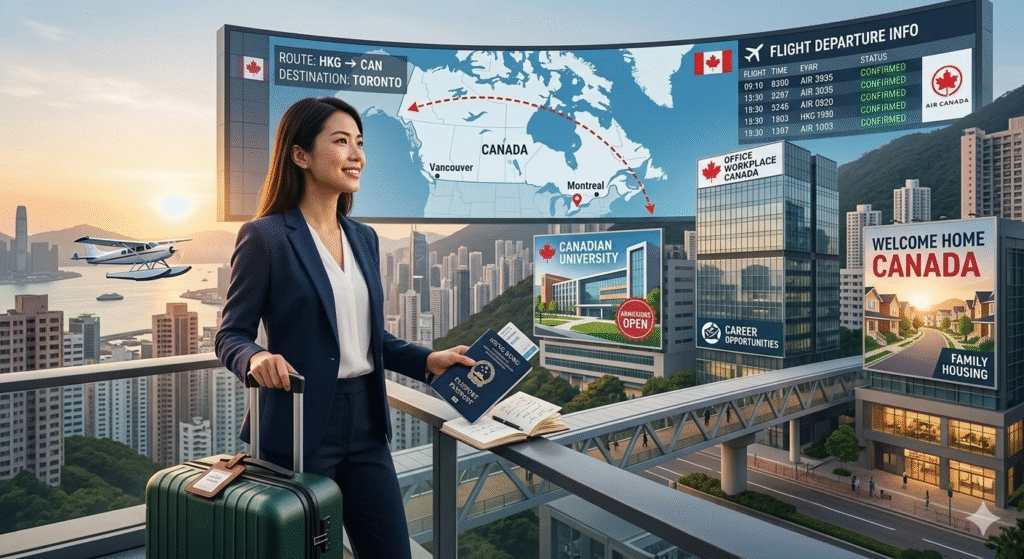 Hong Kong to Canada PR Pathway