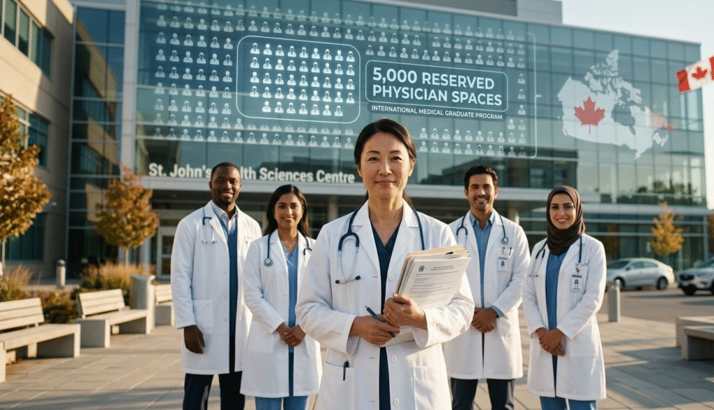 5,000 Reserved Spaces for Doctors